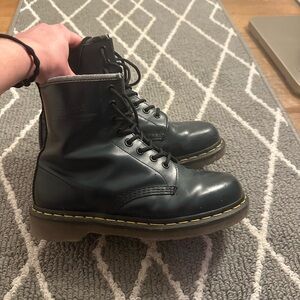 Navy Blue Doc Martens